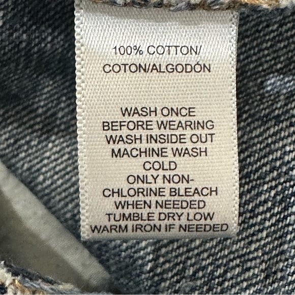 Loft Hand Painted Boyfriend Jeans Lightening Bolt Distressed - Picture 5 of 6